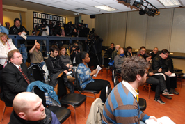 Conf&eacute;rence de presse du 12 f&eacute;vrier 2009