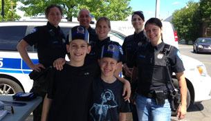 rencontre avec policier