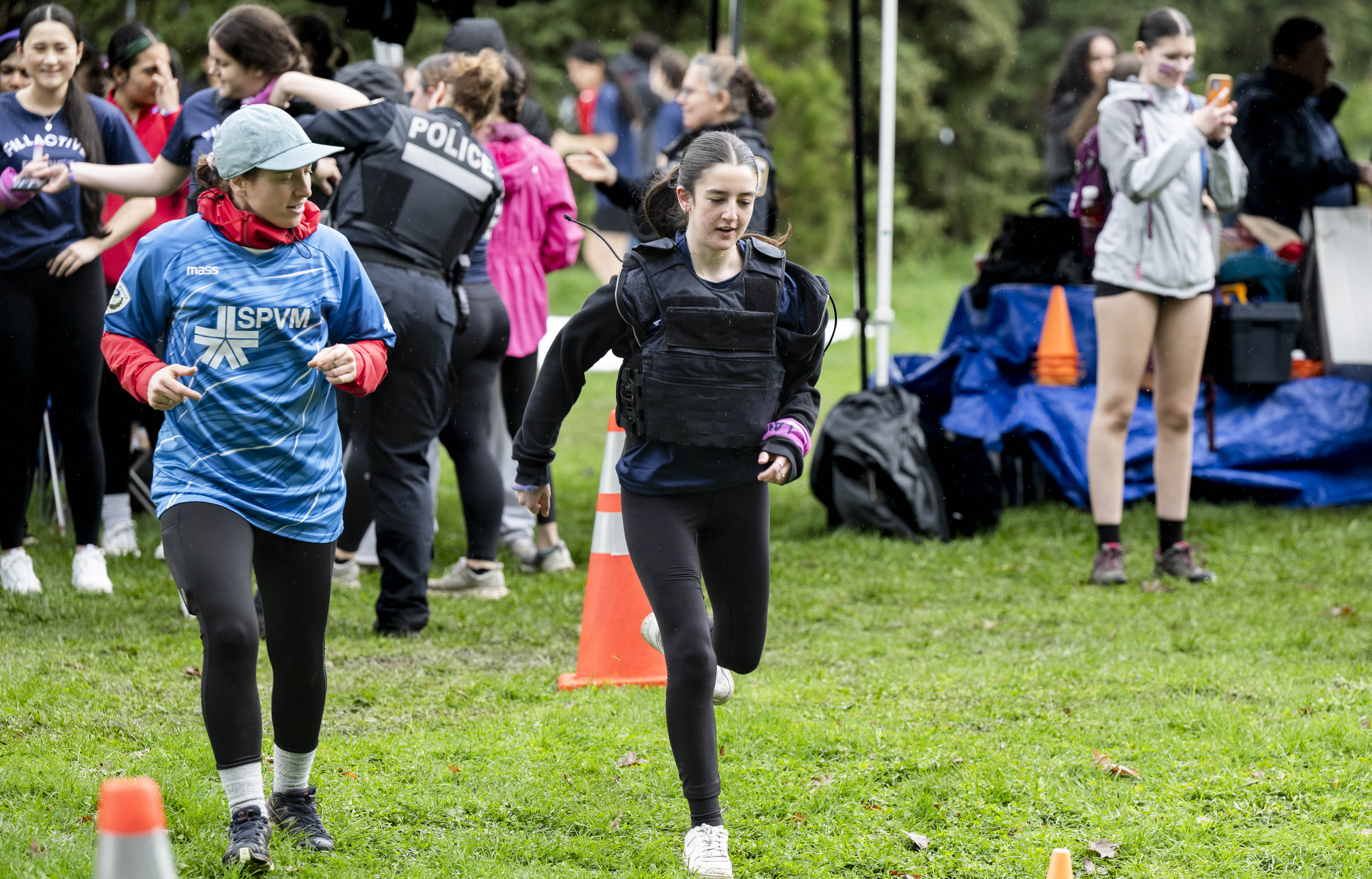Nouvelle-Grand rassembement Fillactive : Le SPVM aux côtés de 4 500 jeunes