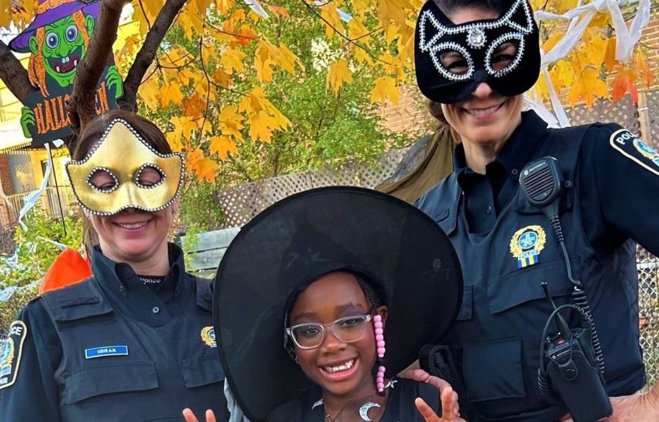 Nouvelle-Les petits monstres d’Ahuntsic passent une Halloween sécurisée et festive