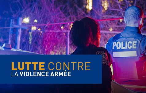 Nouvelle-Lutte à la violence armée – Opération en matière d’armes à feu à Montréal et à Kahnawake