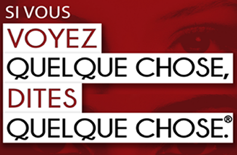 Nouvelle-« Si vous voyez quelque chose, dites quelque chose® » : campagne de sensibilisation de l’ACCP