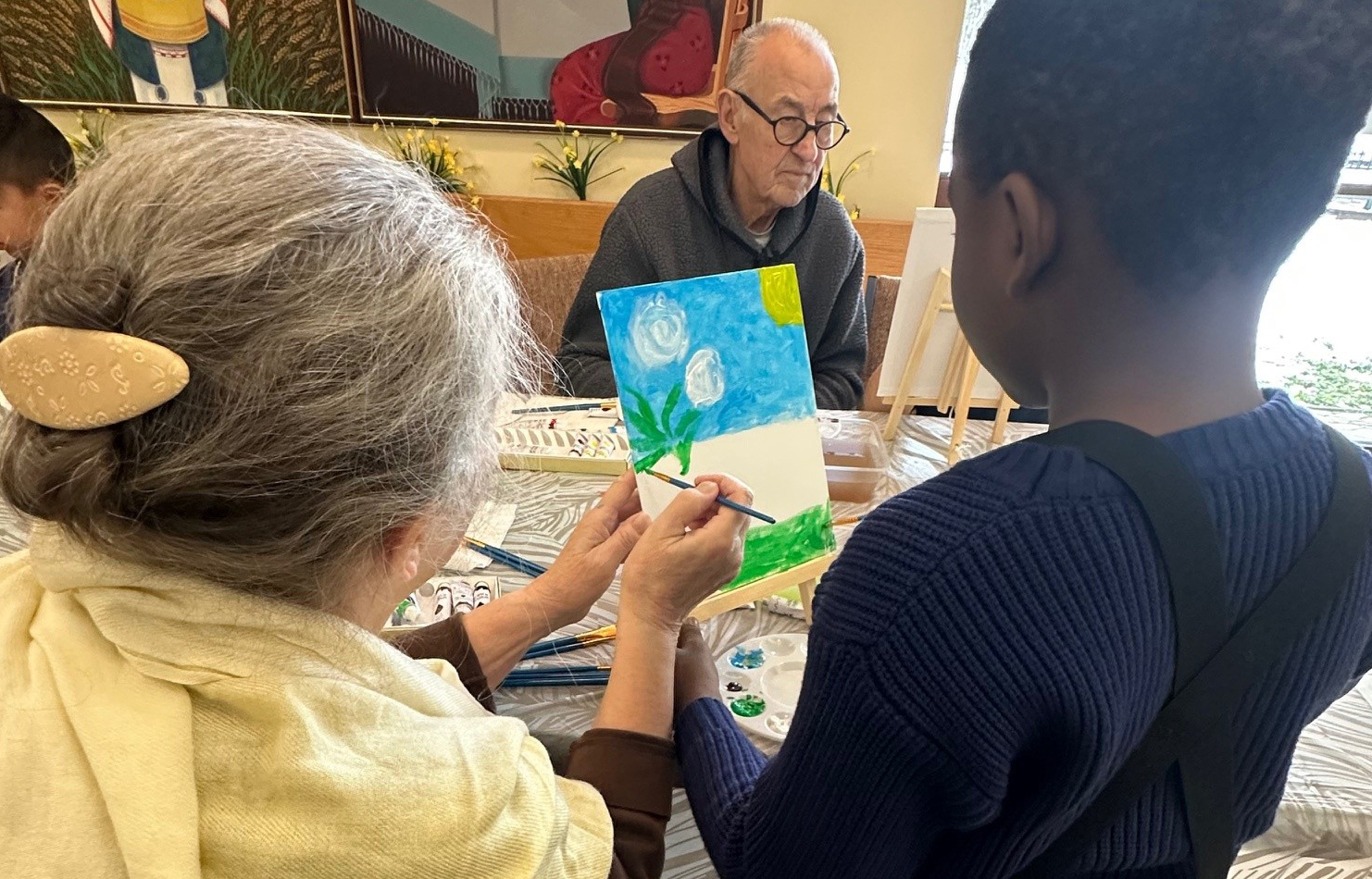 Nouvelle-PDQ 44 : un atelier d’art qui rapproche les générations