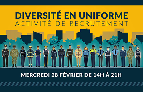 Nouvelle-Diversité en uniforme | Activité de recrutement