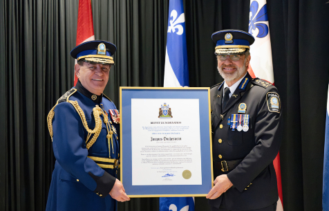 Nouvelle-Jacques Duchesneau institué chef de police émérite par le SPVM