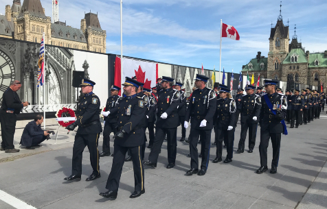 Nouvelle-Ottawa: commémoration des policières et des policiers disparus