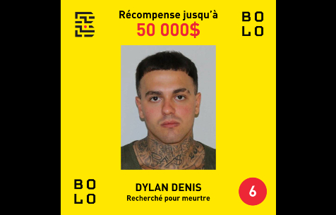 Nouvelle-Le Programme Bolo offre jusqu’à 50 000 $ afin de retrouver Dylan Denis
