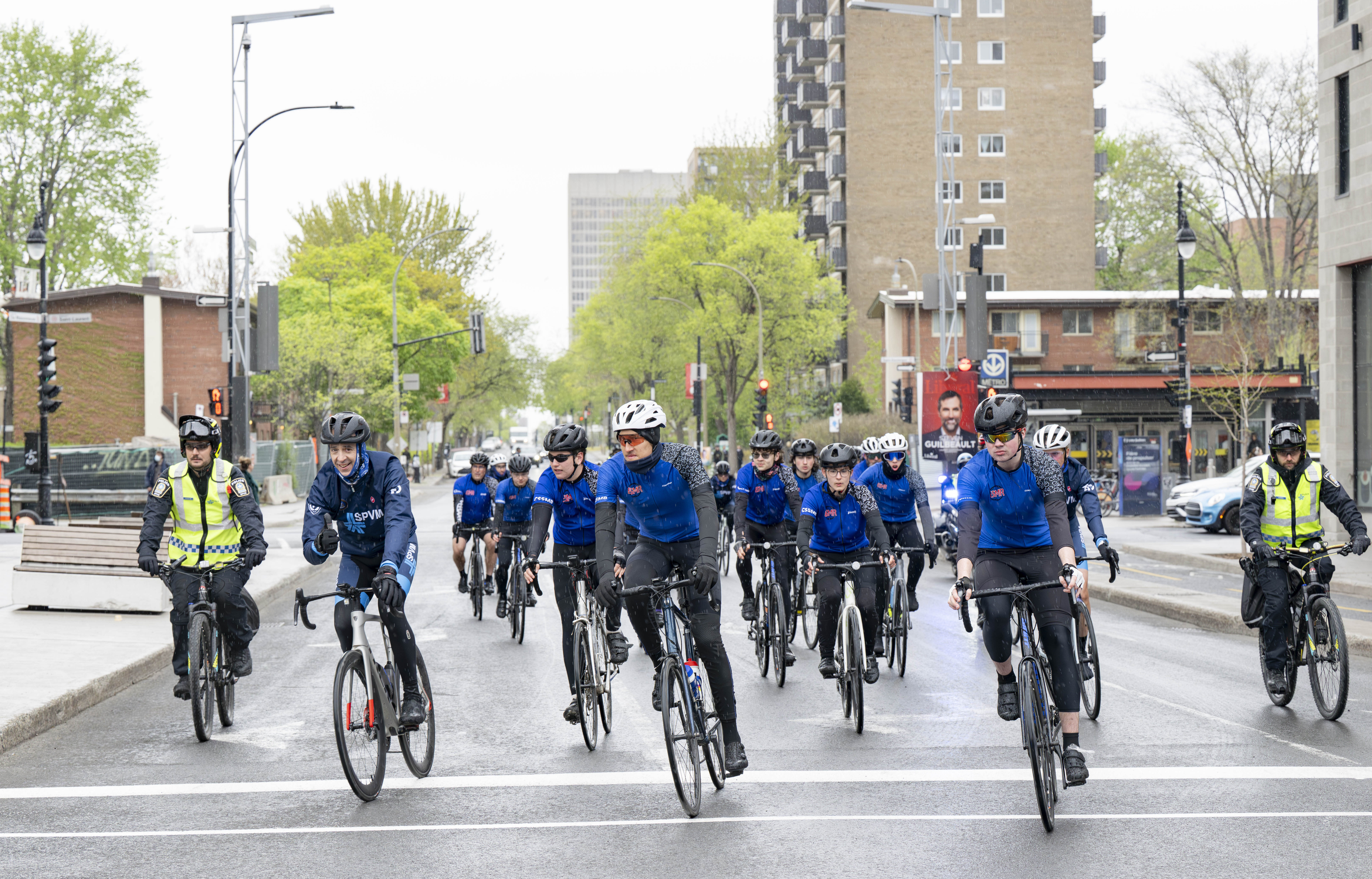 Nouvelle-Grand défi Pierre Lavoie : le SPVM mobilisé pour la jeunesse