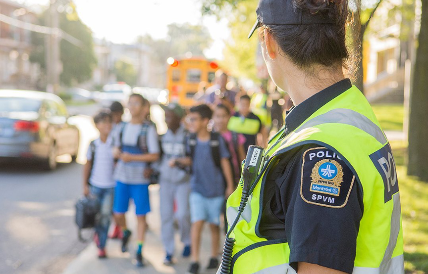 Nouvelle-Rentrée 2025 : les PDQ 35 et 44 ensemble pour des rues sécuritaires 